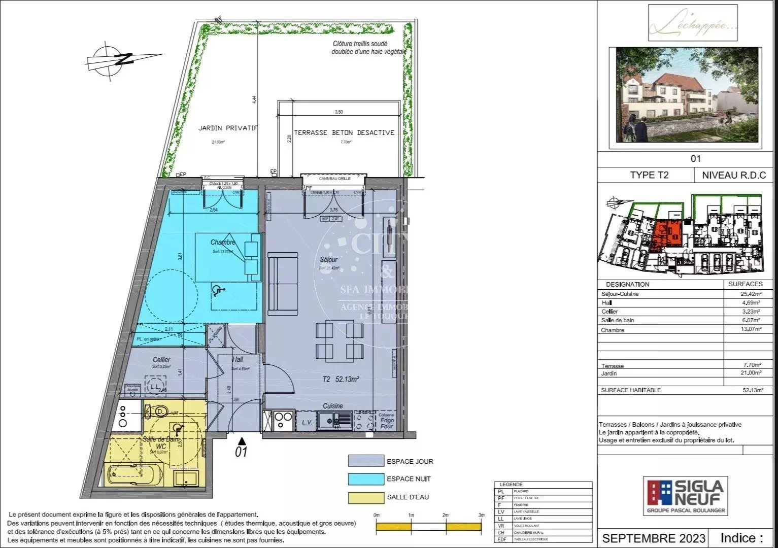 Appartement à vendre, 52m², Montreuil-sur-Mer