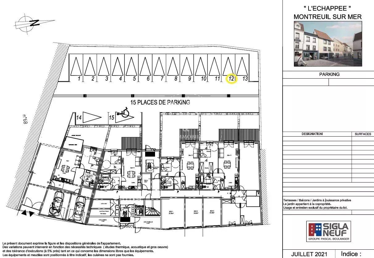 Appartement à vendre, 44m², Montreuil-sur-Mer
