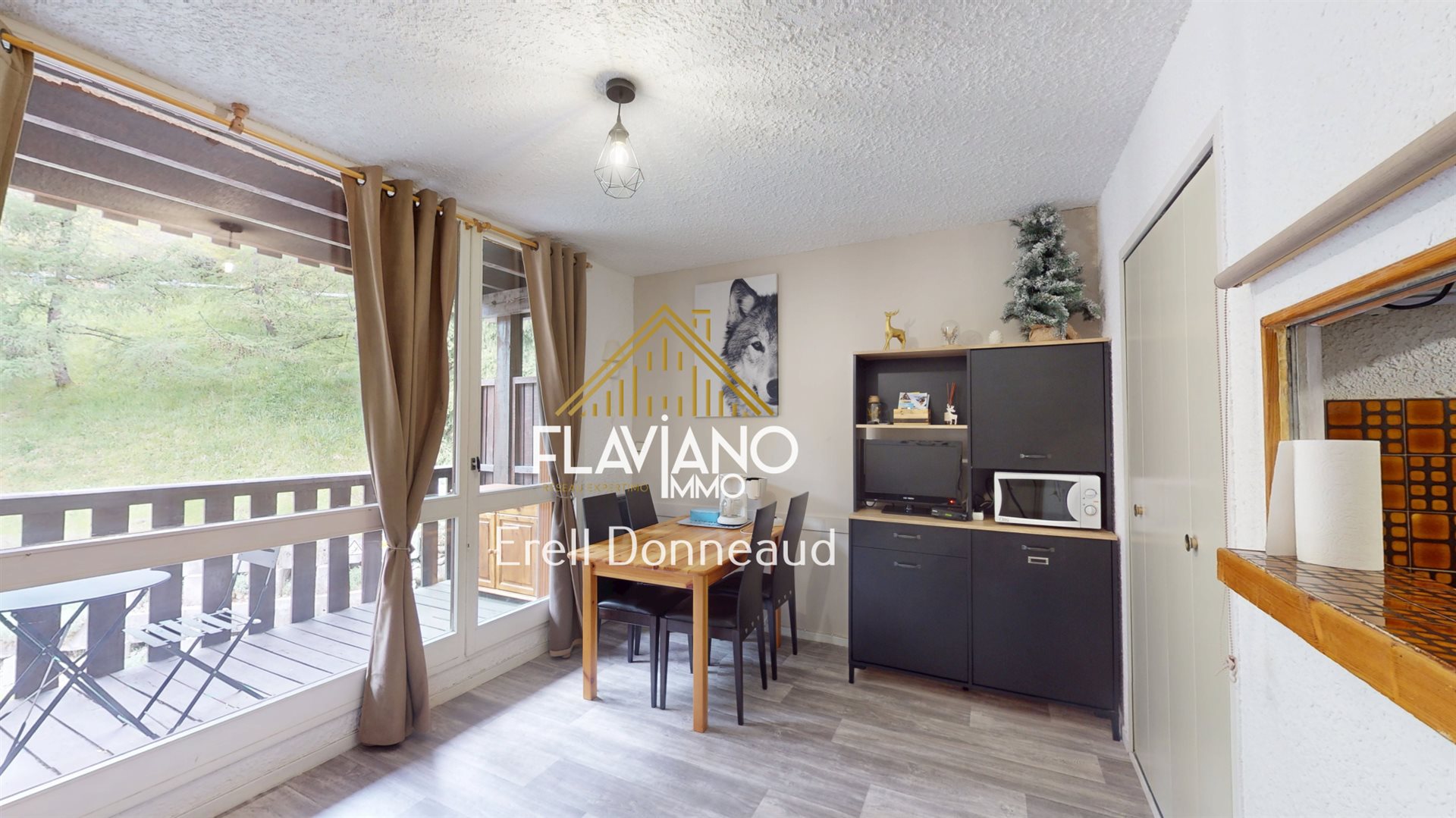 Appartement à vendre, 20m², Uvernet-Fours (Pra-Loup)