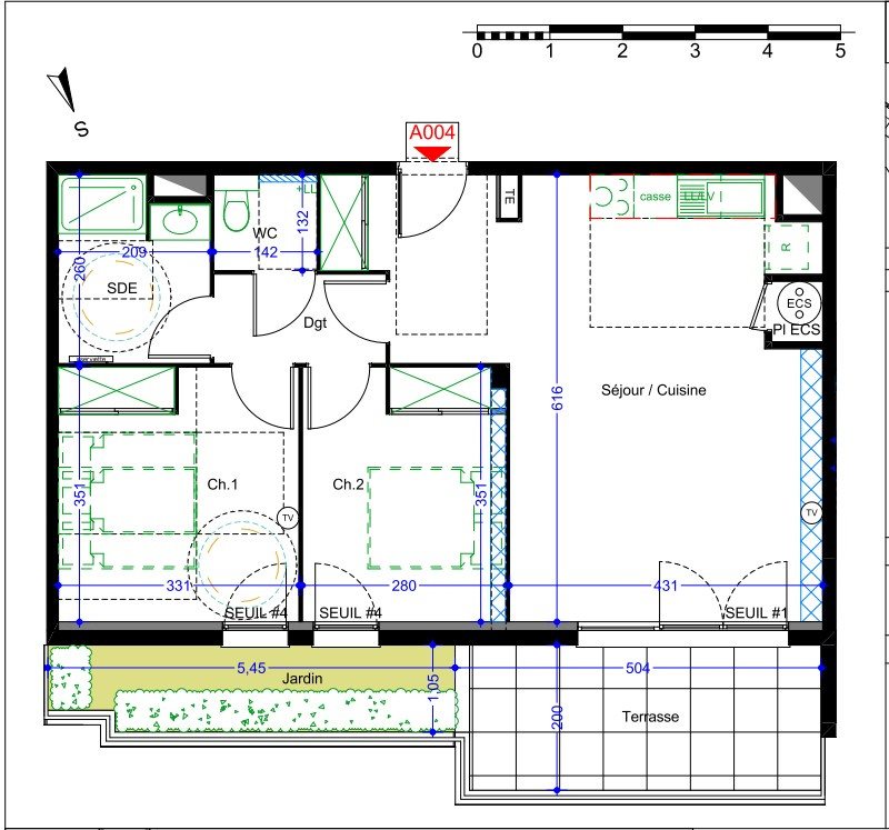 Appartement à vendre, 62m², Vic-la-Gardiole