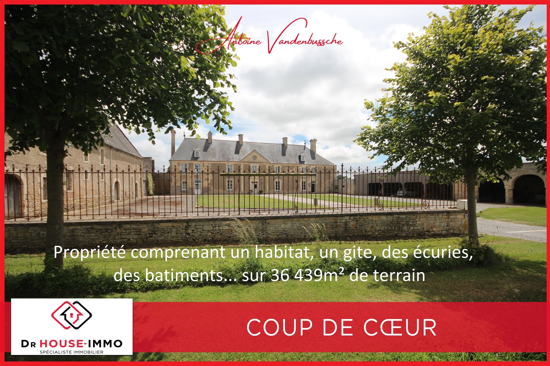 Maison à vendre, 333m², Grandcamp-Maisy