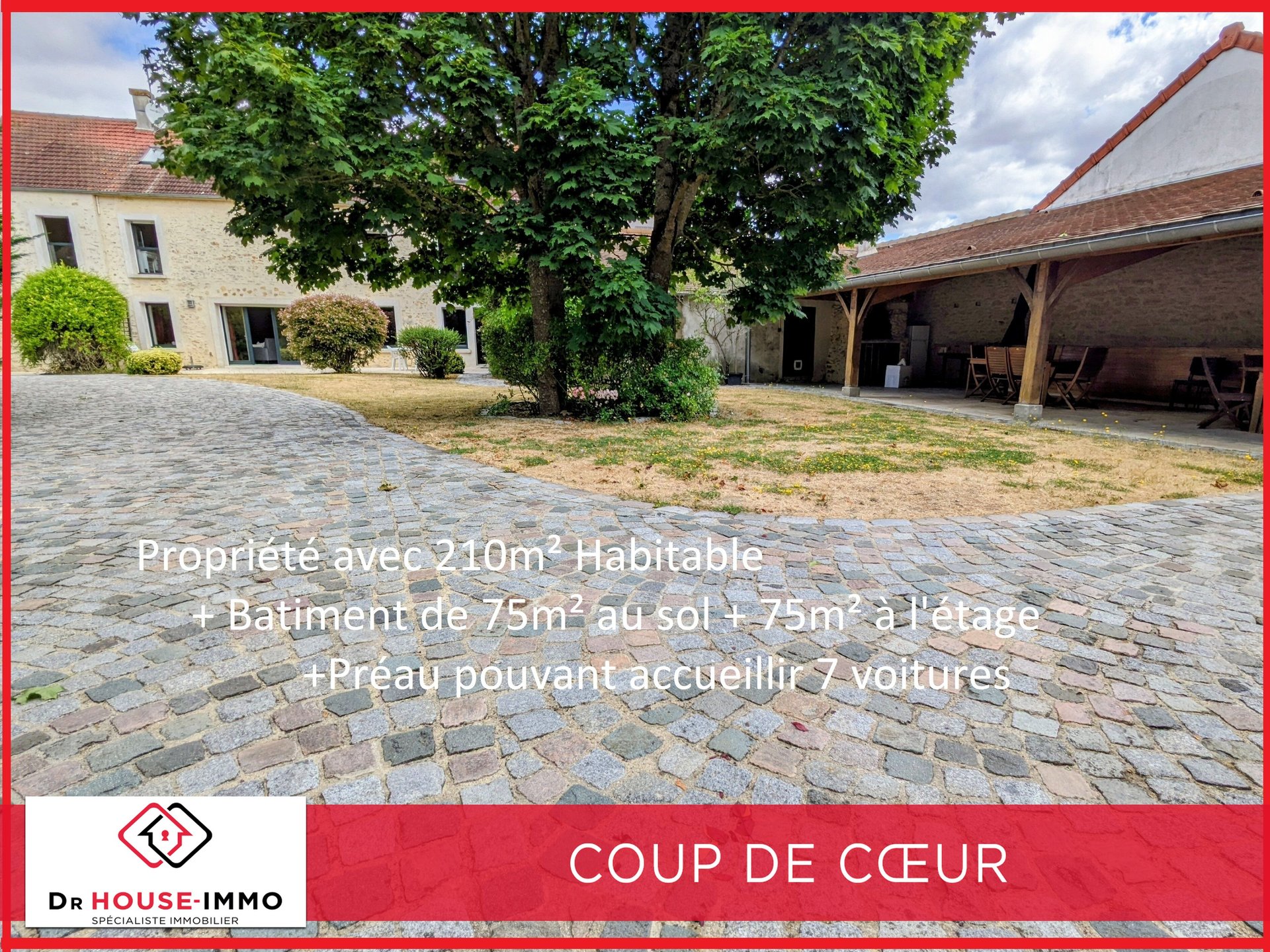 Maison à vendre, 210m², Villiers-le-Mahieu