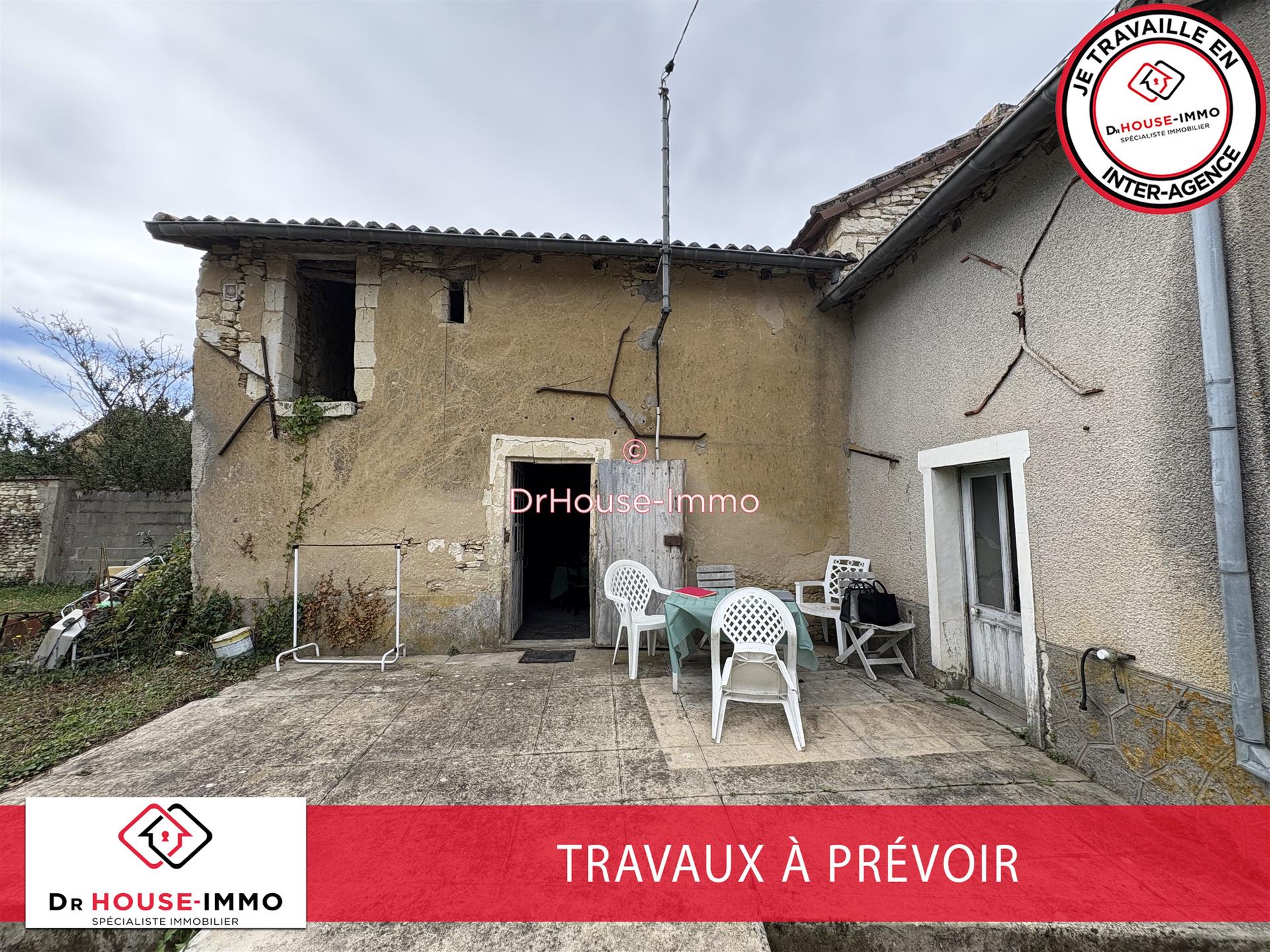 Maison à vendre, 65m², Chouppes