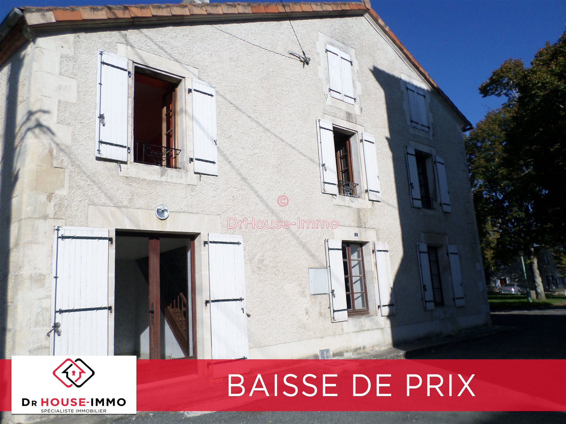 Maison à vendre, 180m², Hiersac