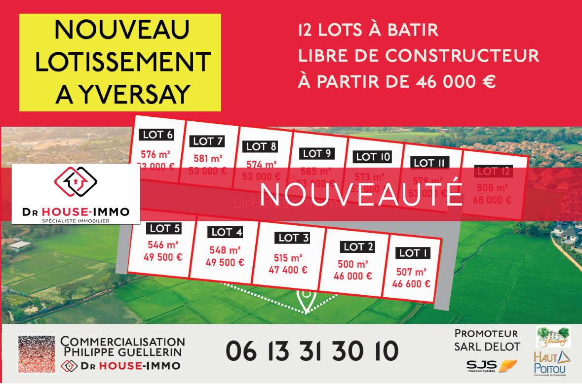 Maison à vendre, 500m², Yversay