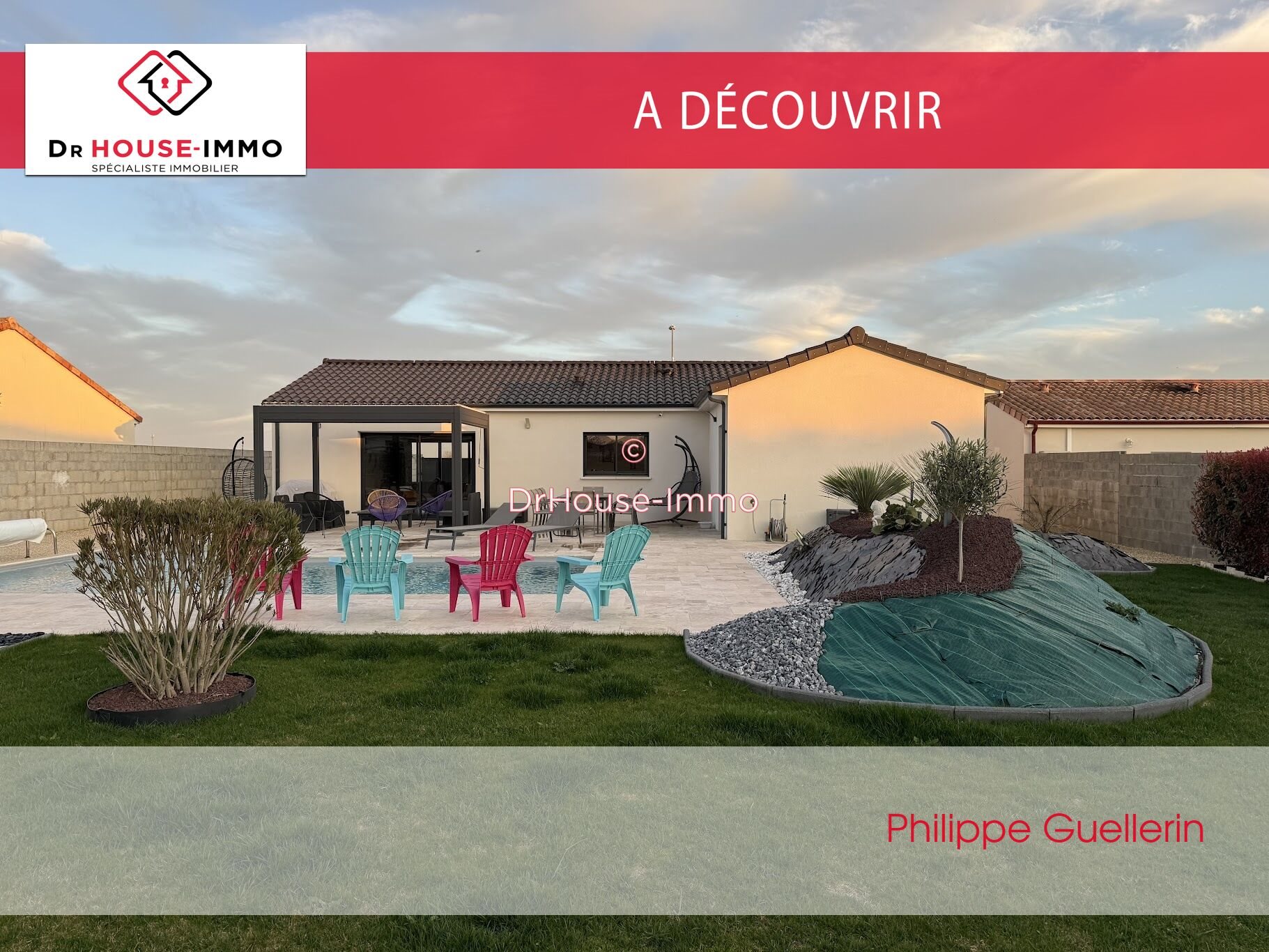 Maison à vendre, 110m², Chabournay