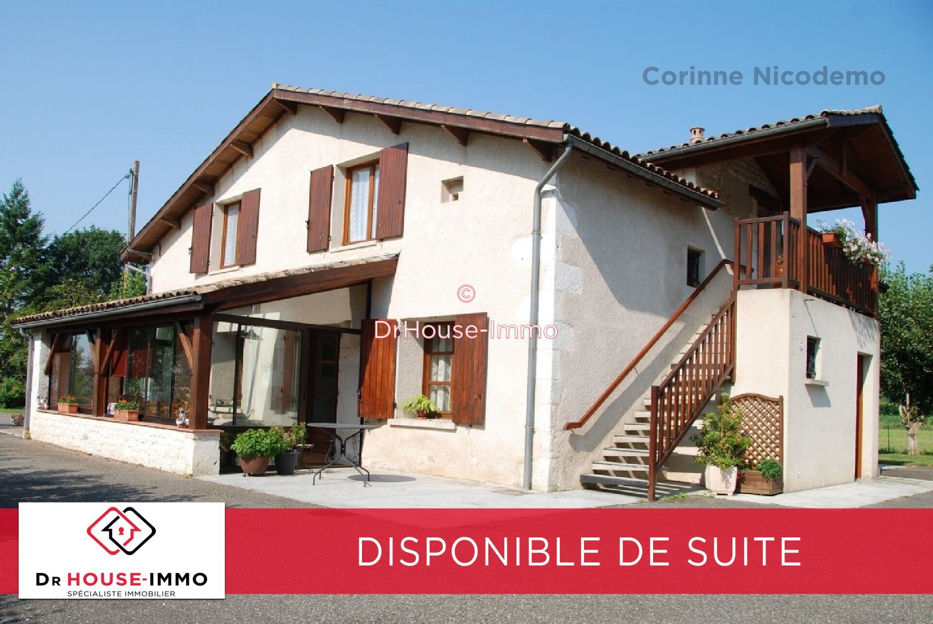Maison à vendre, 219m², Duras