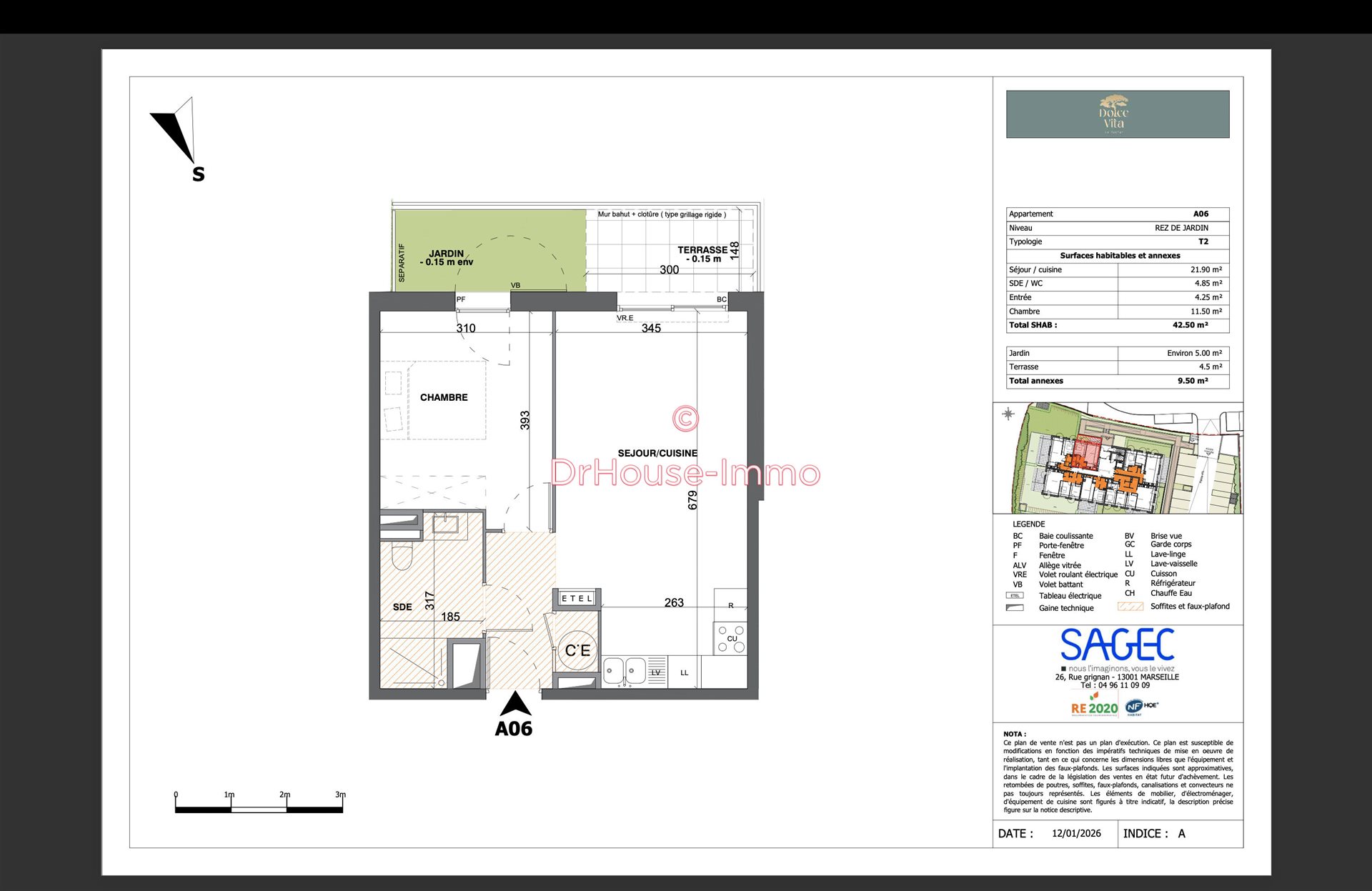 Appartement à vendre, 42m², La Ciotat