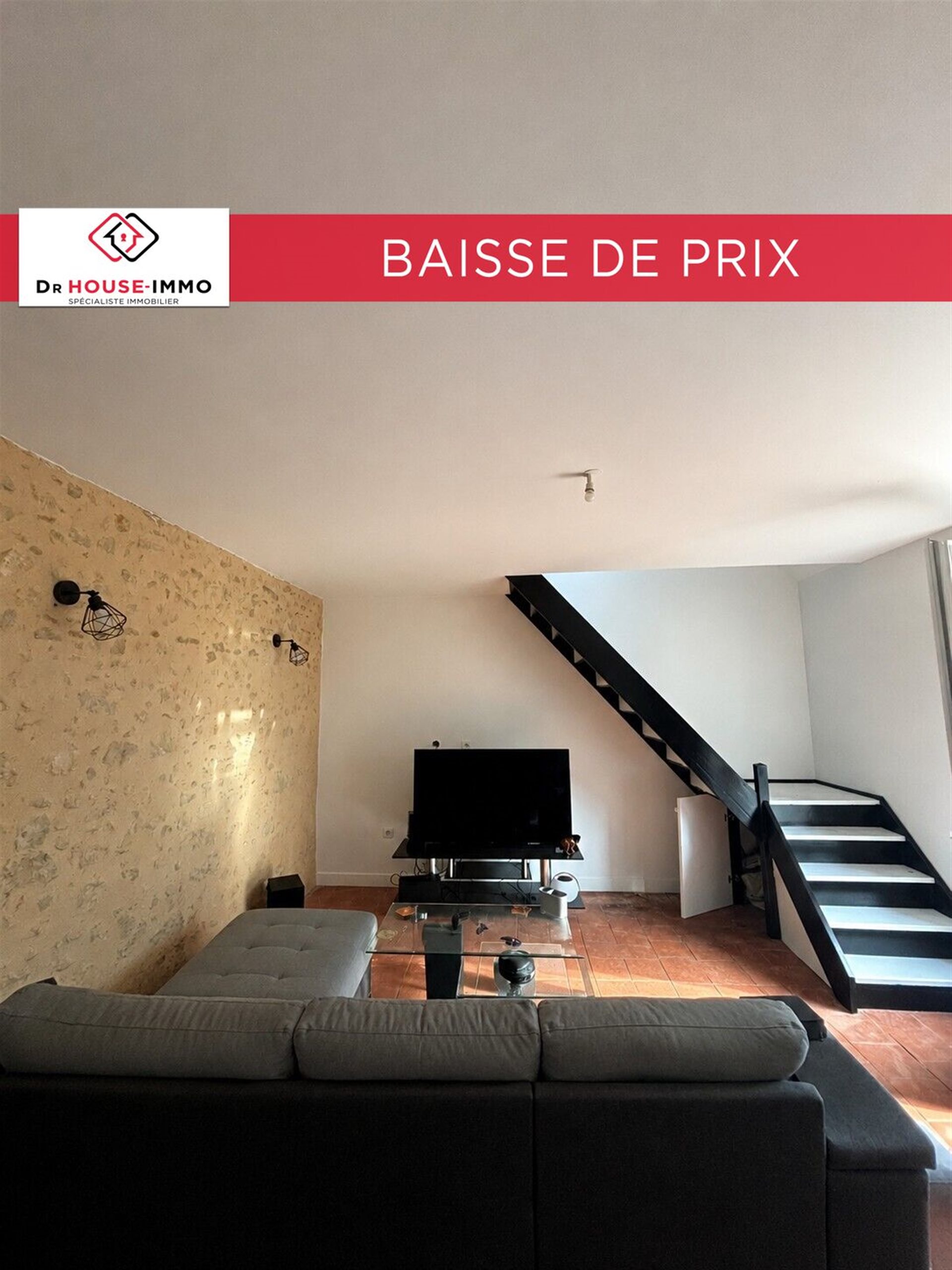 Maison à vendre, 63m², La Suze-sur-Sarthe