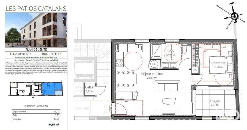 Appartement à vendre, 44m², Argelès-sur-Mer
