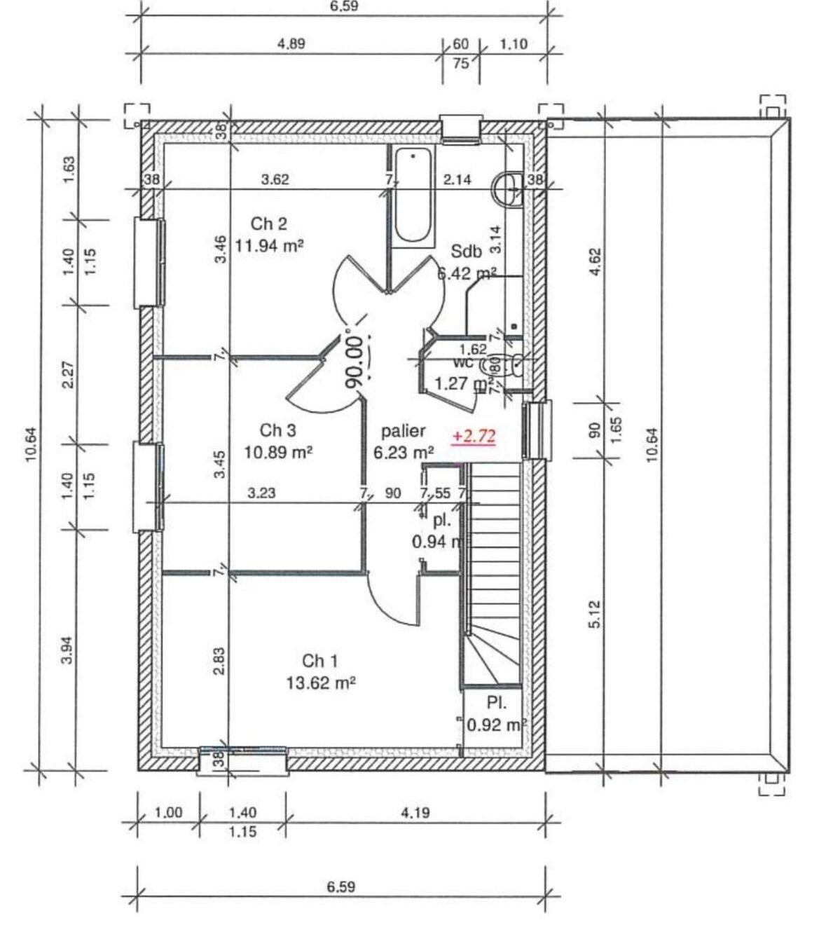 Maison à vendre, 125m², Eterville