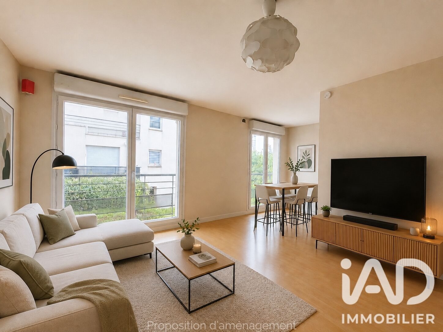 Appartement à vendre, 59m², Bagnolet