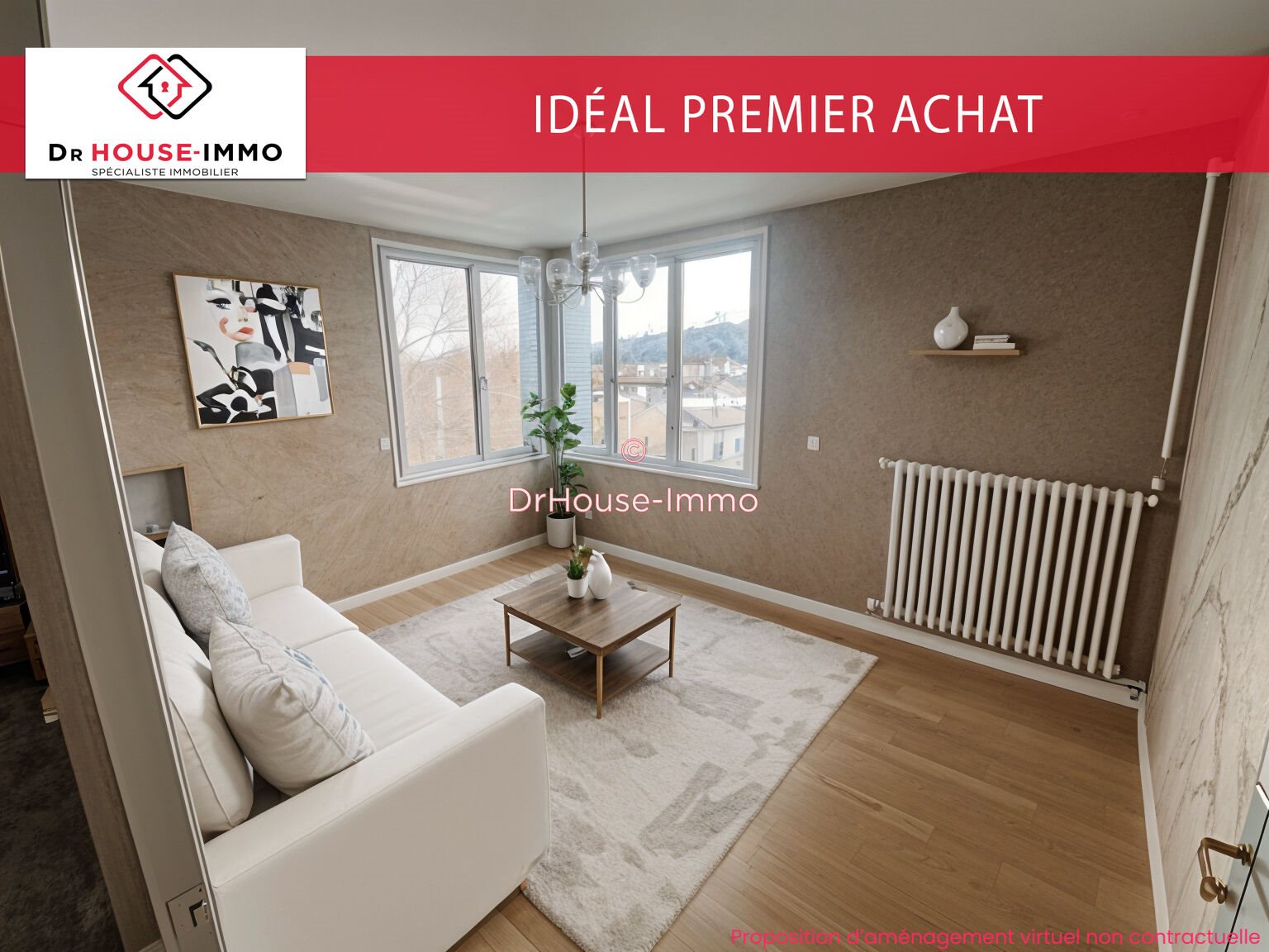 Appartement à vendre, 59m², Grenoble