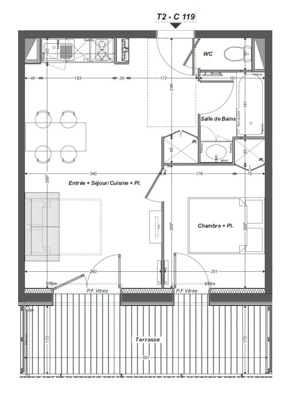 Appartement à vendre, 36m², Lacanau