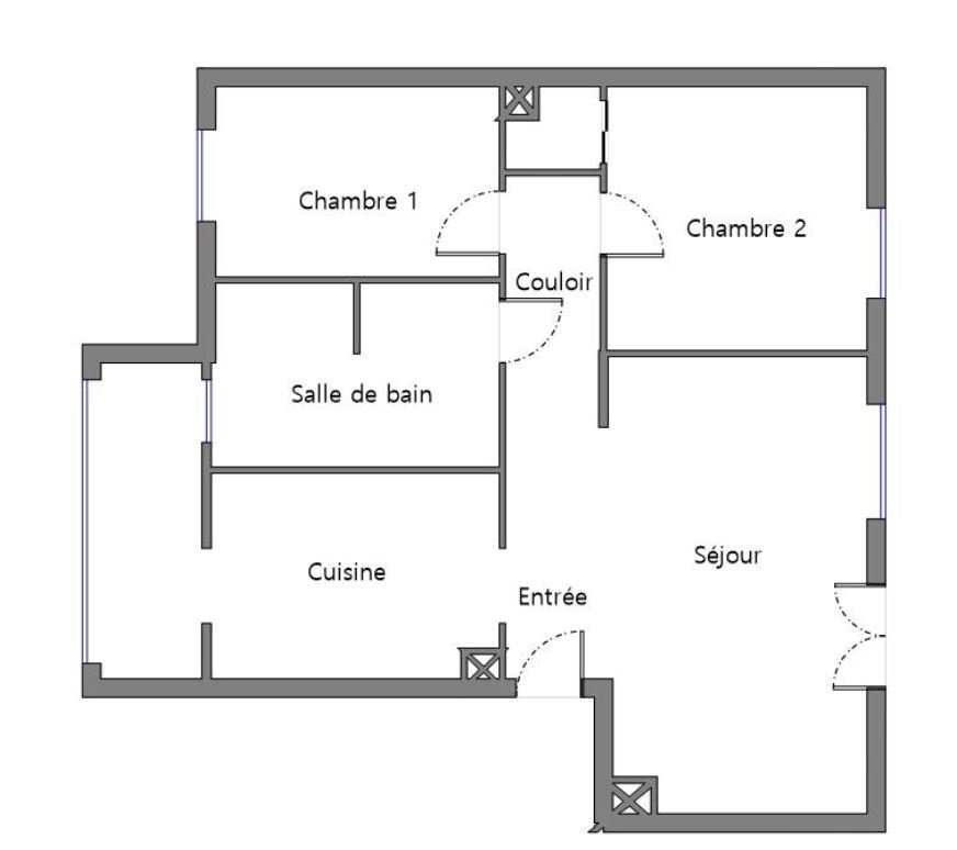 Appartement à louer, 54m², Toulouse