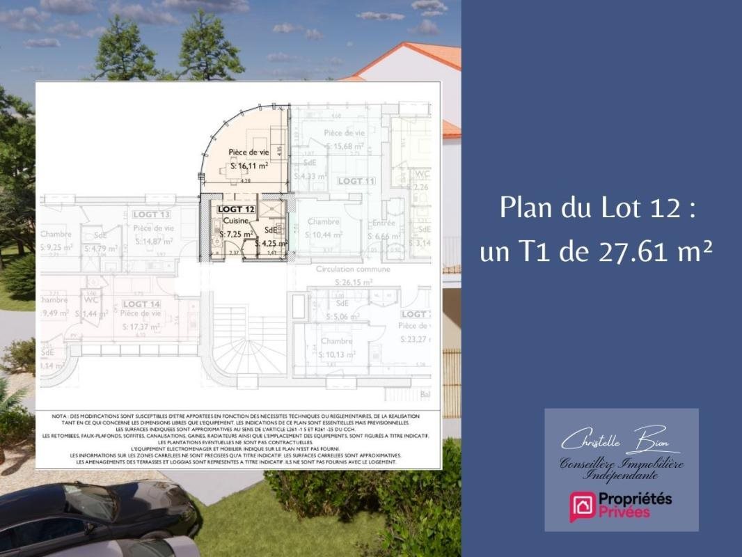 Appartement à vendre, 27m², Jard-sur-Mer
