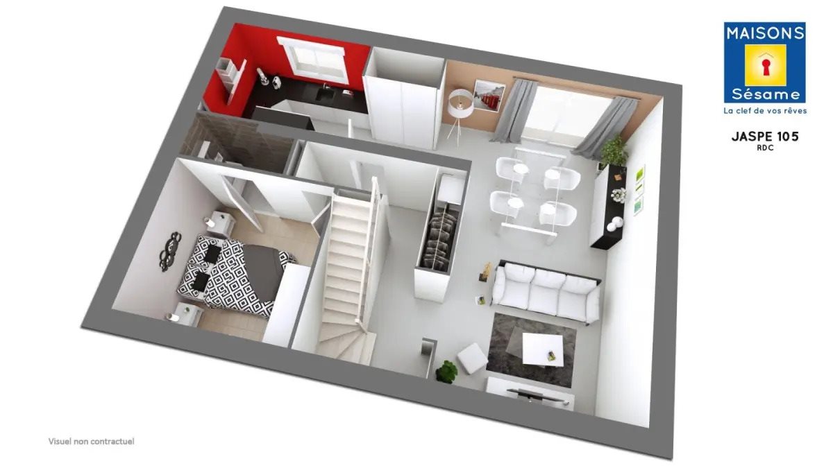Maison à vendre, 101m², La Houssaye-en-Brie