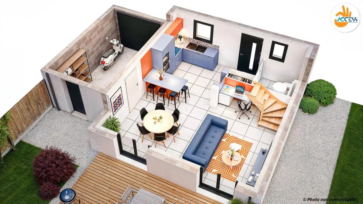 Maison à vendre, 77m², Barentin