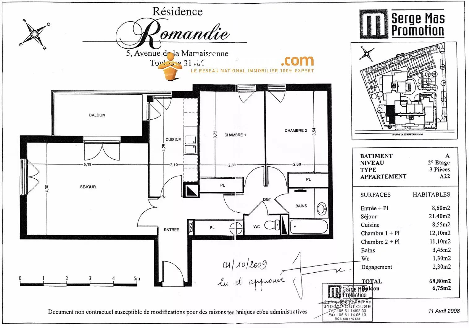 Appartement à vendre, 3m², Toulouse