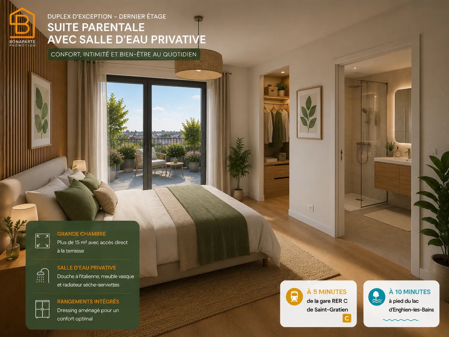 Appartement à vendre, 89m², Saint-Prix