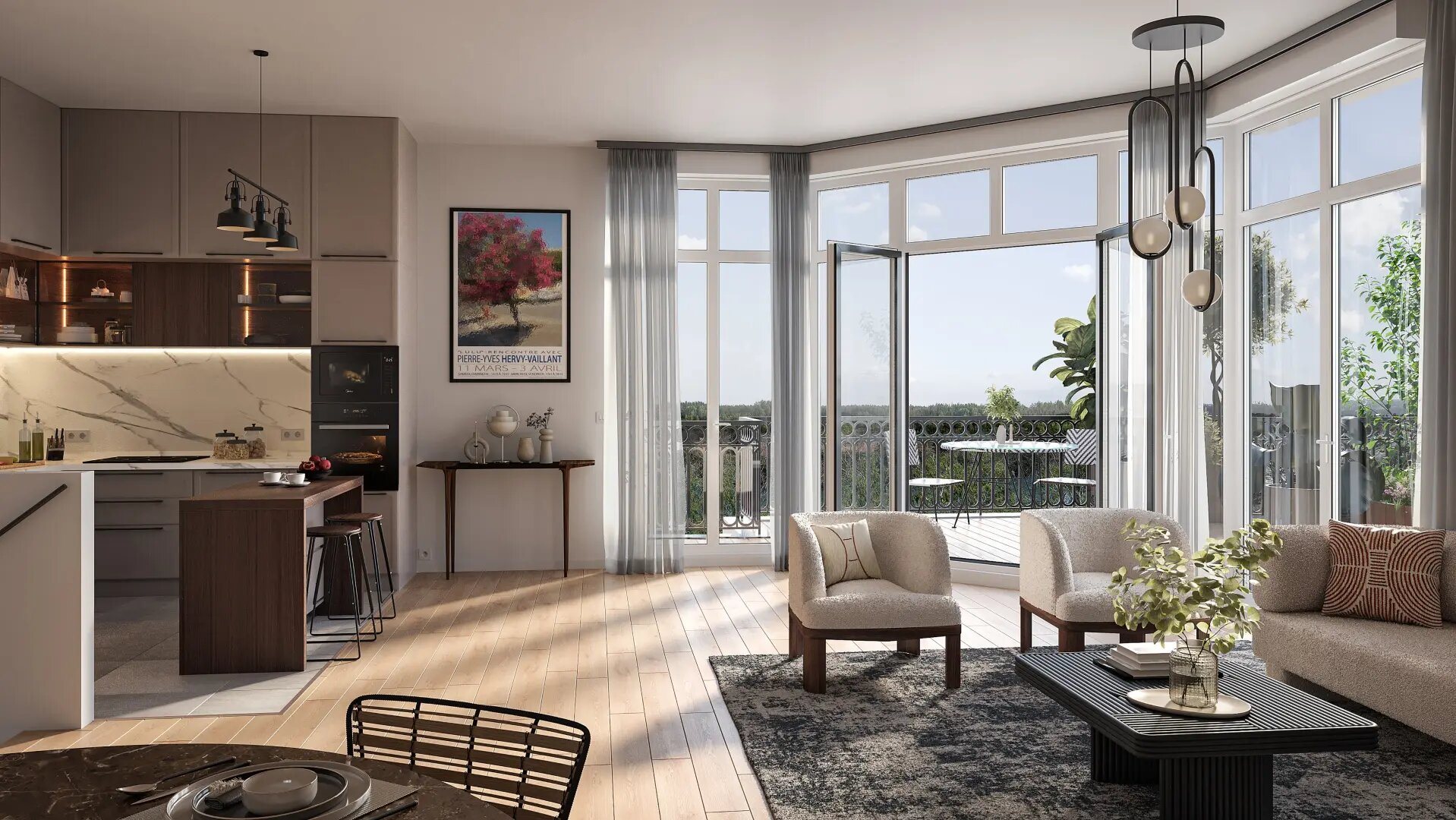 Appartement à vendre, 106m², Puteaux