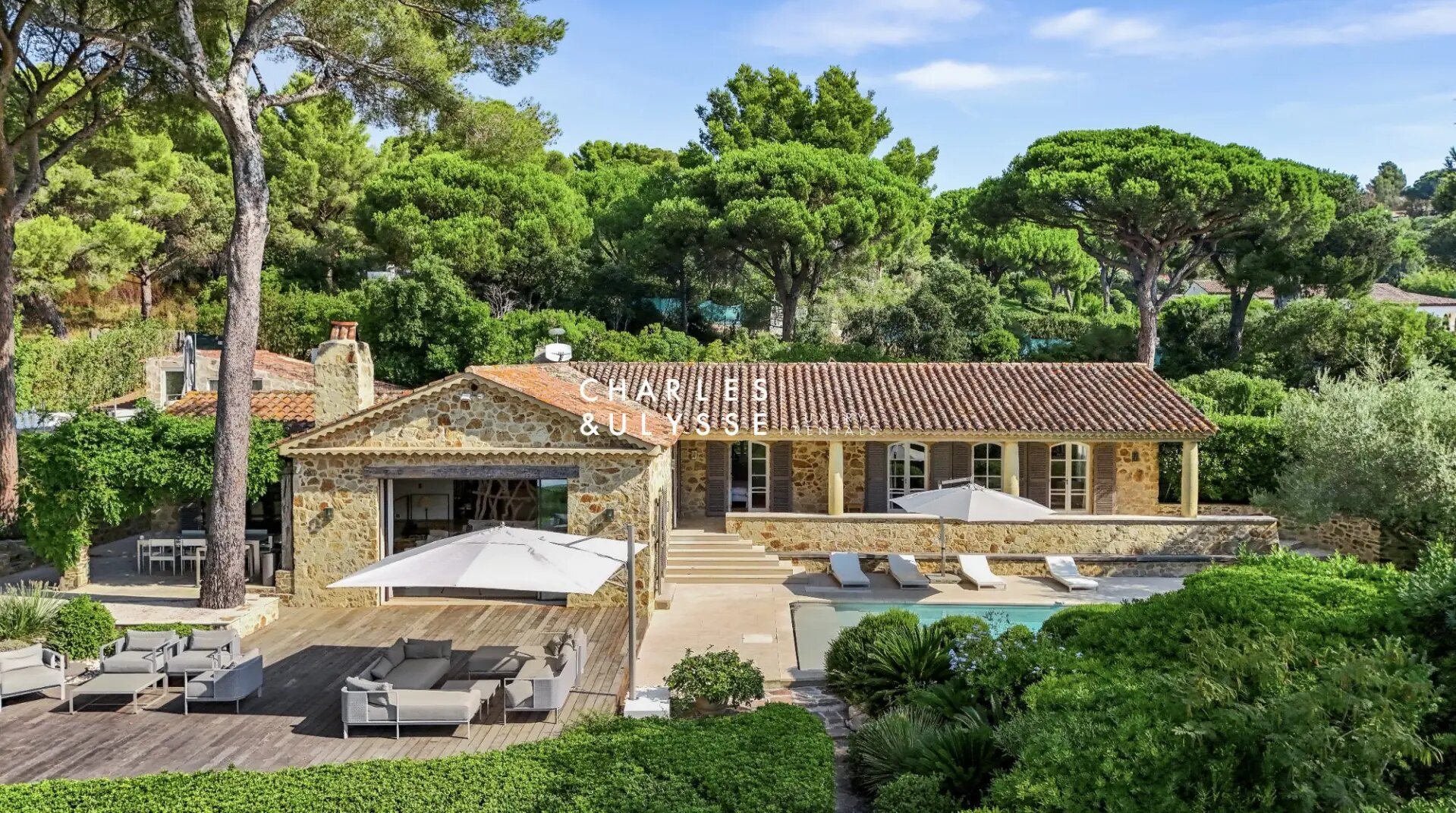 Maison à louer, 350m², Saint-Tropez