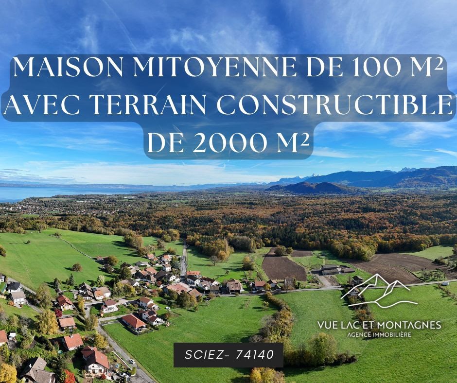 Maison à vendre, 100m², Sciez