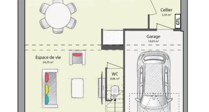 Maison à vendre, 89m², Dannemois