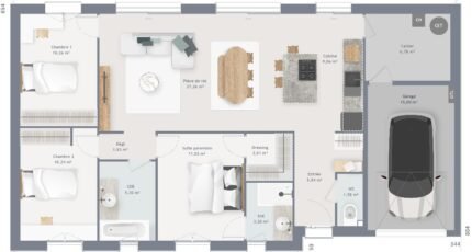 Maison à vendre, 95m², Mouy-sur-Seine