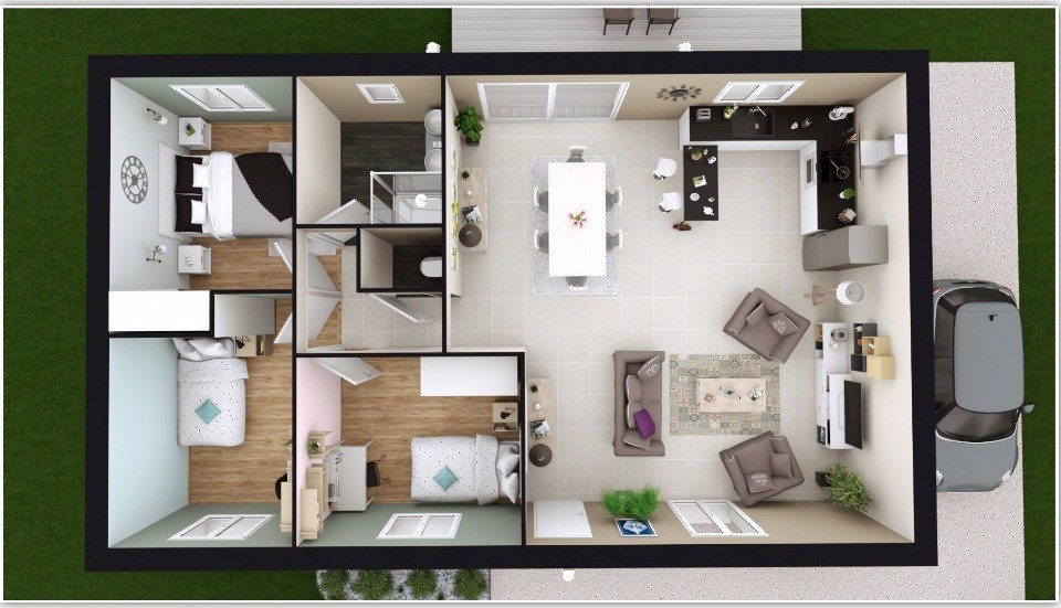 Maison à vendre, 82m², Bourges