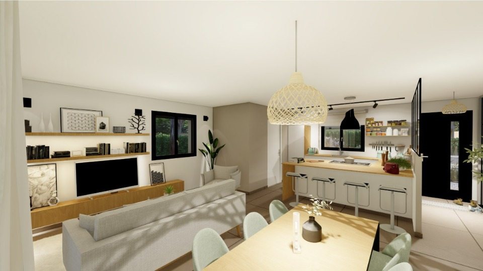 Maison à vendre, 80m², Léognan