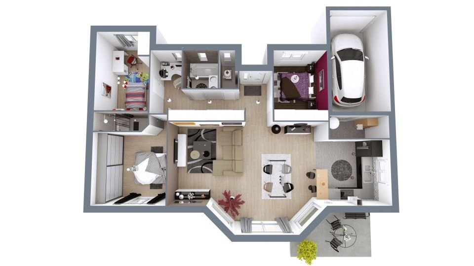 Maison à vendre, 104m², La Brède