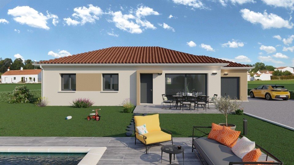 Maison à vendre, 90m², Juillan