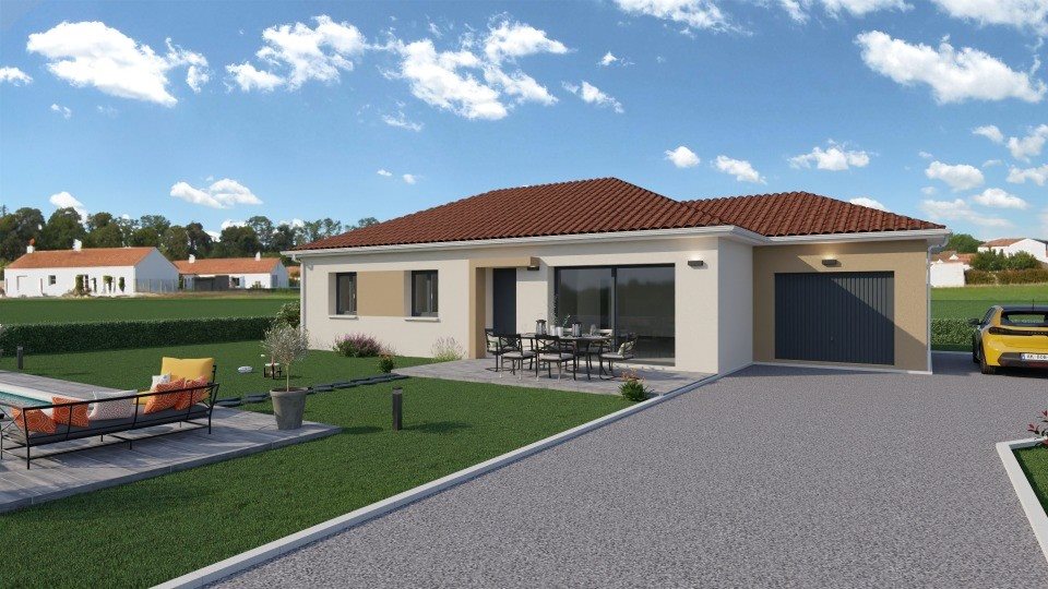 Maison à vendre, 90m², Juillan