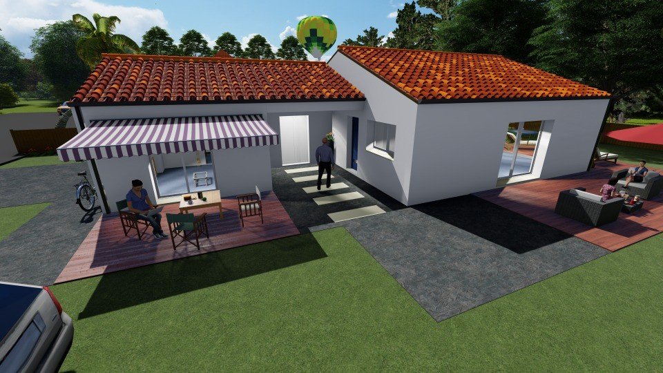 Maison à vendre, 90m², Givrand