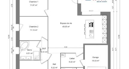 Maison à vendre, 103m², Ruesnes