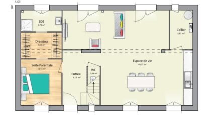 Maison à vendre, 105m², Villiers-sur-Seine