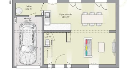Maison à vendre, 80m², Boussy-Saint-Antoine