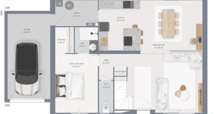 Maison à vendre, 115m², Villers-sur-Bonnières
