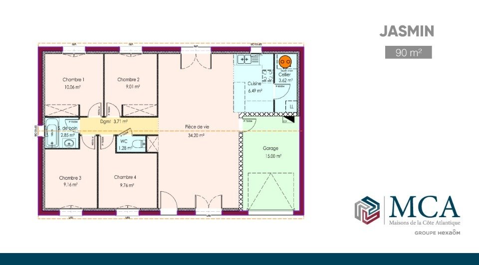 Maison à vendre, 90m², Le Pout