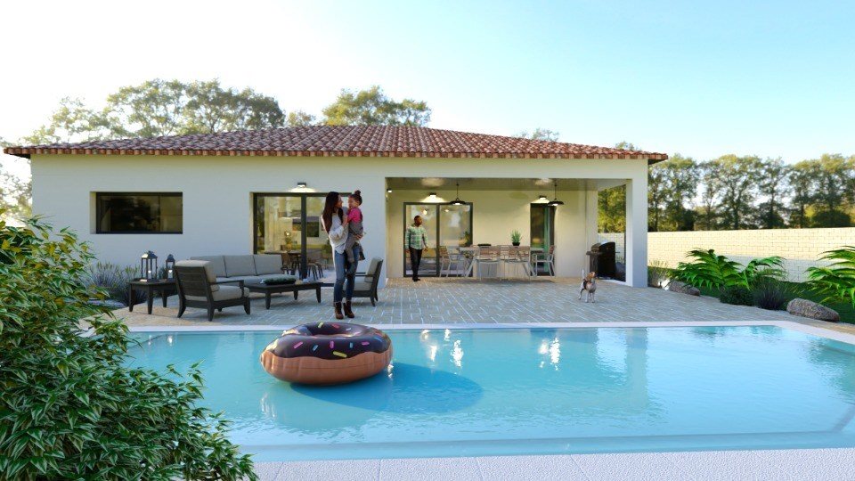 Maison à vendre, 98m², Bourg-Saint-Andéol