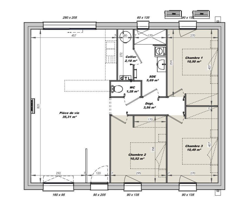 Maison à vendre, 79m², Saint-Gilles-Croix-de-Vie