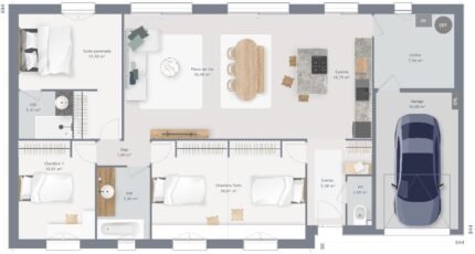Maison à vendre, 110m², Villers-sur-Bonnières