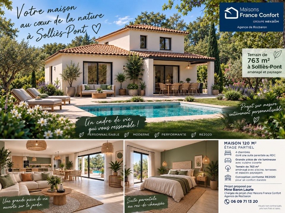Maison à vendre, 120m², Solliès-Pont