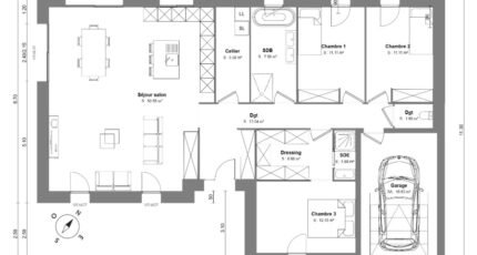 Maison à vendre, 120m², Avesnes-les-Aubert
