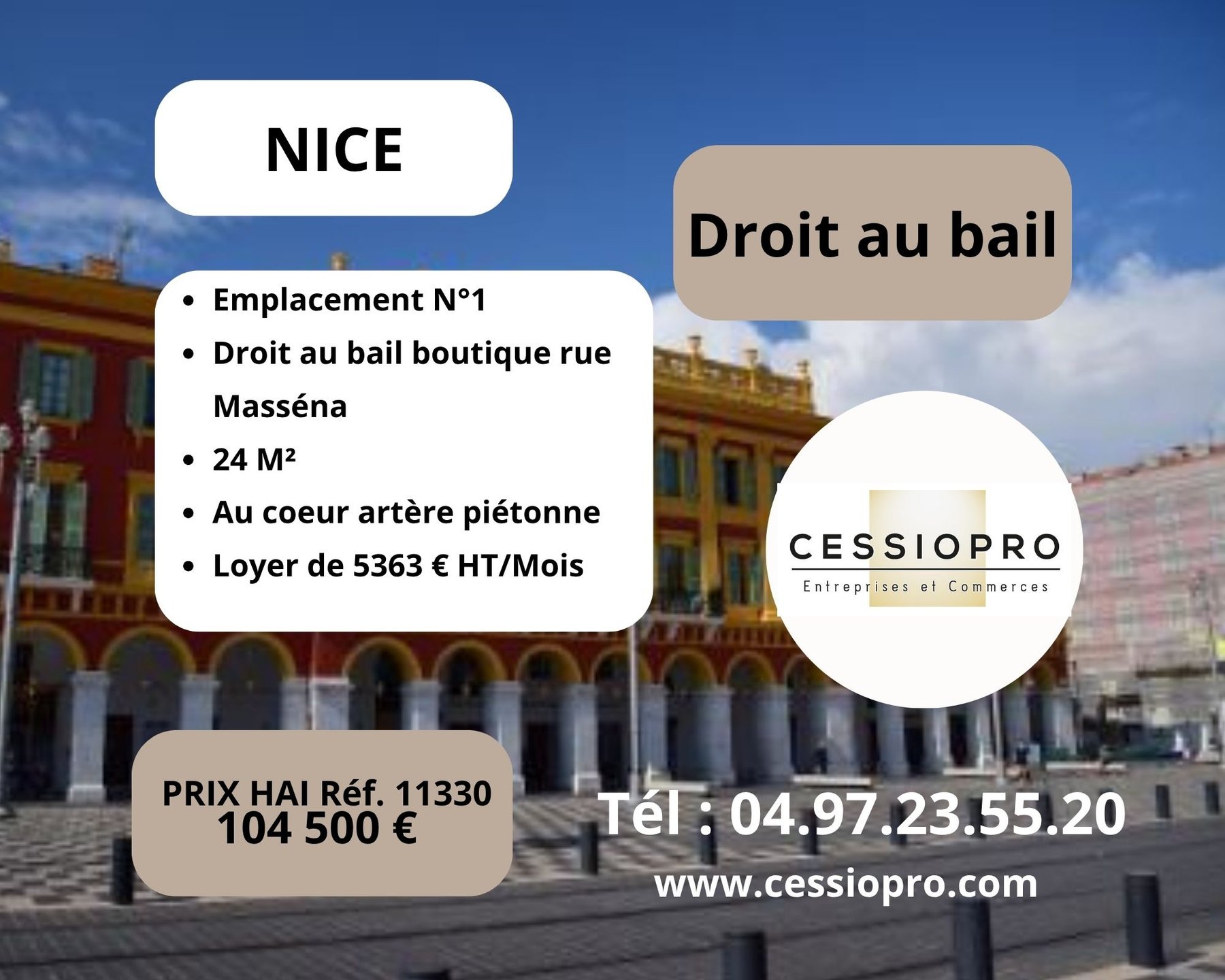 Maison à vendre, 24m², Nice