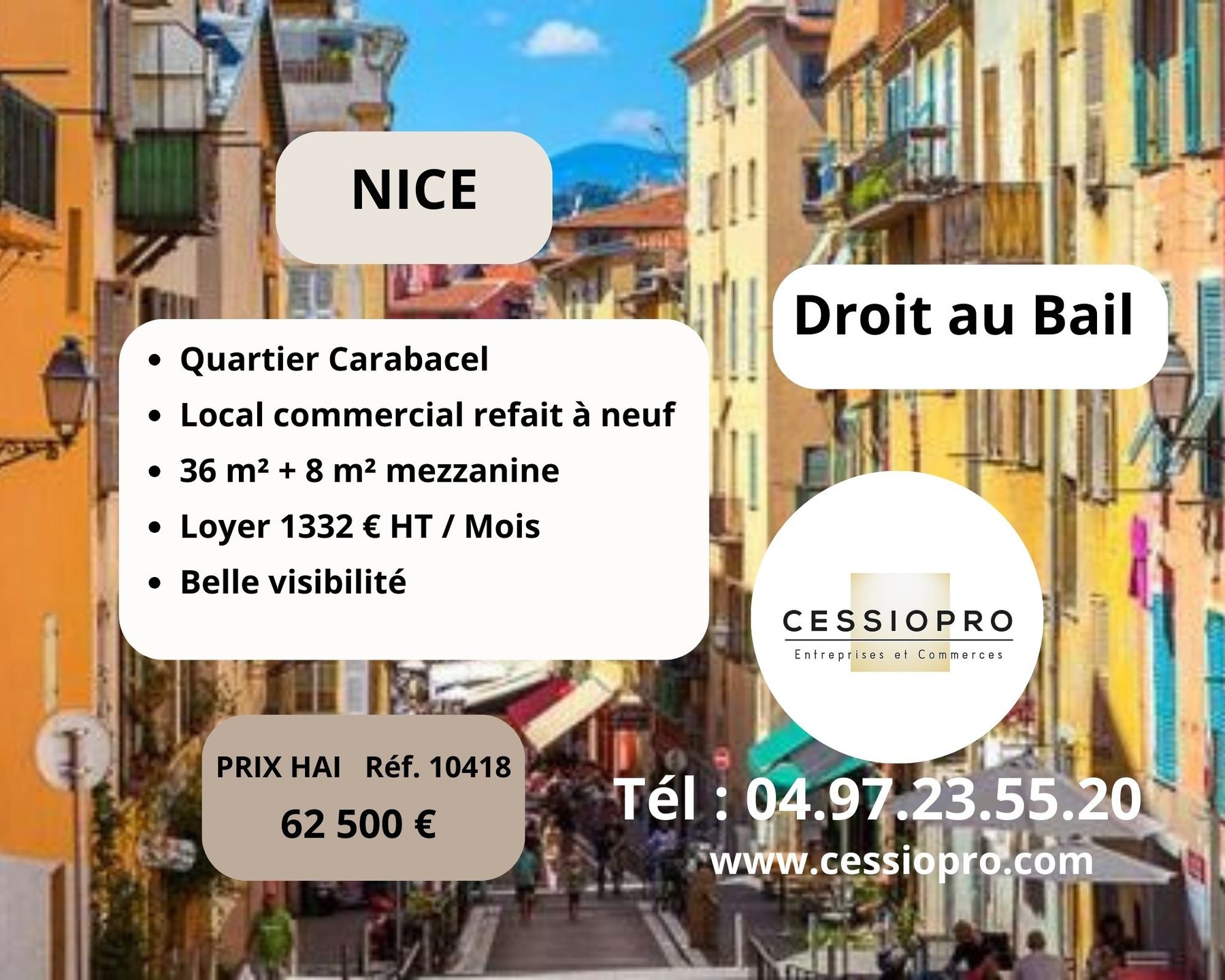 Maison à vendre, 44m², Nice