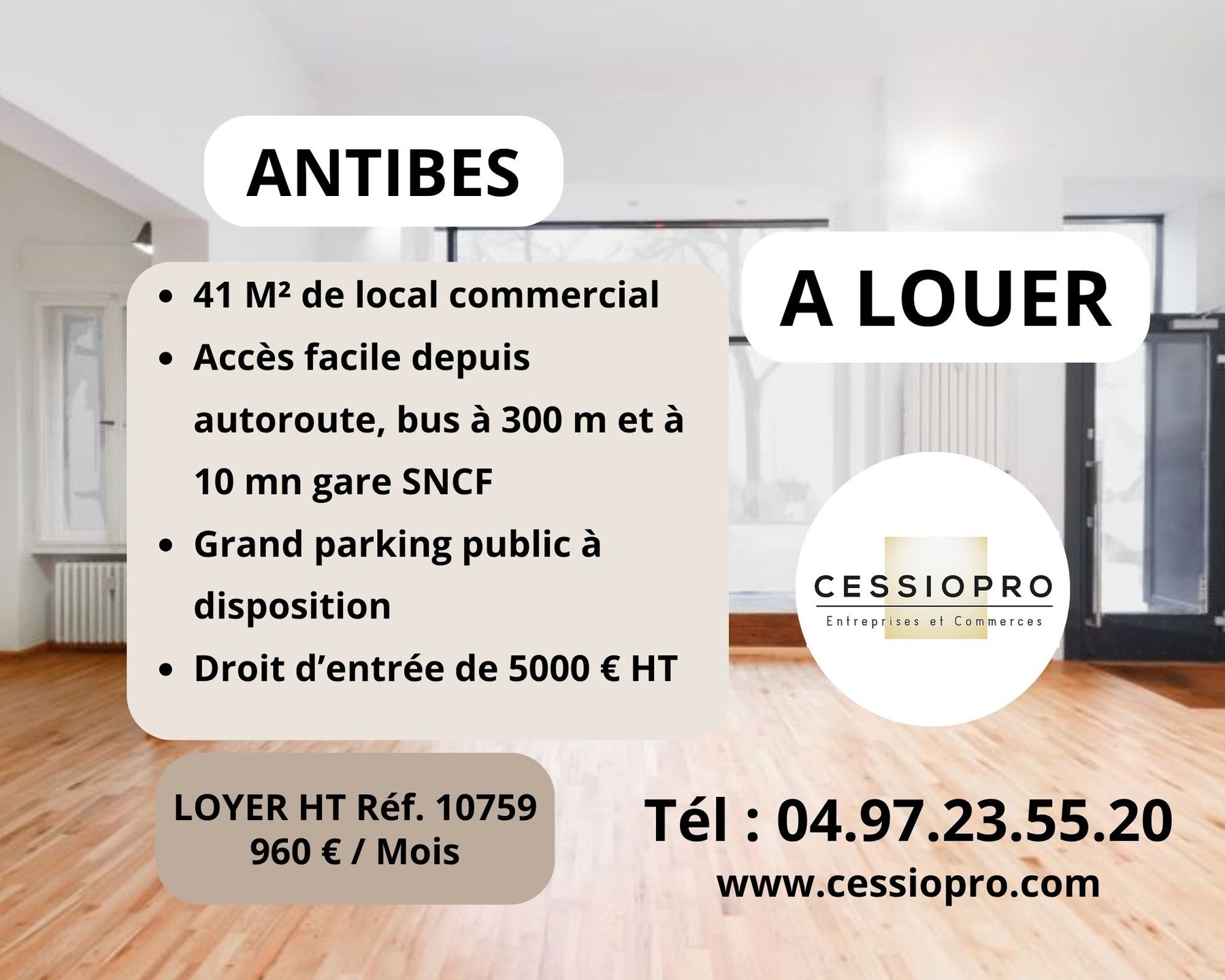 Maison à louer, 41m², Antibes