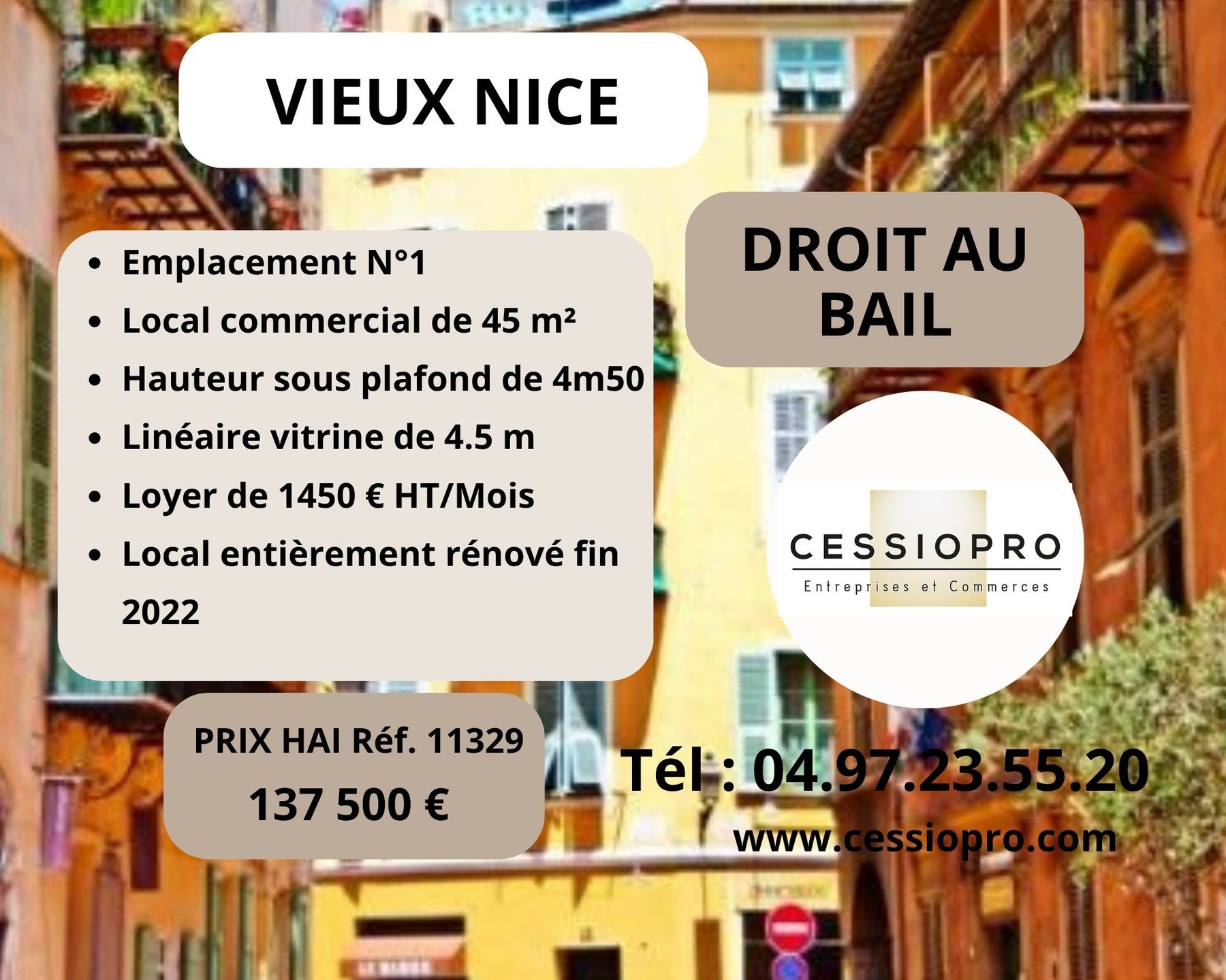 Maison à vendre, 45m², Nice