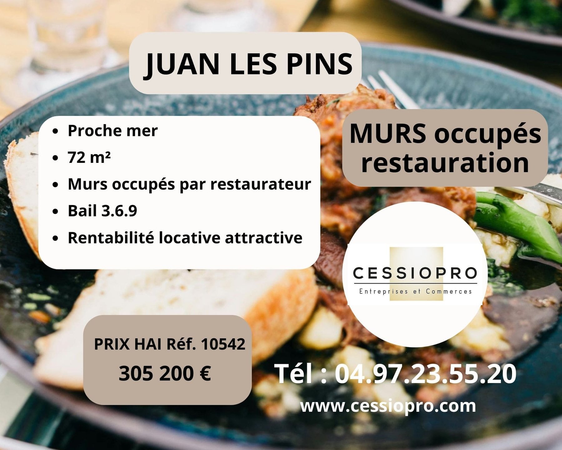 Maison à vendre, 72m², Juan-les-Pins